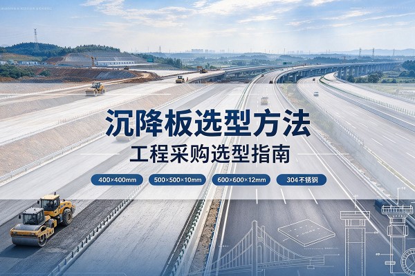 株洲沉降板选择方法