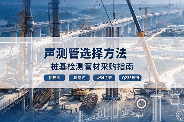 株洲声测管选型标准