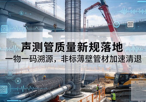 株洲声测管质量新规落地，一物一码溯源，非标薄壁管材加速清退