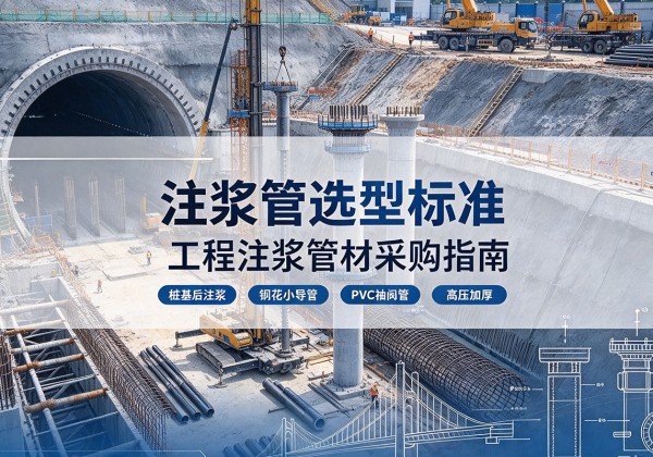 株洲注浆管选型标准
